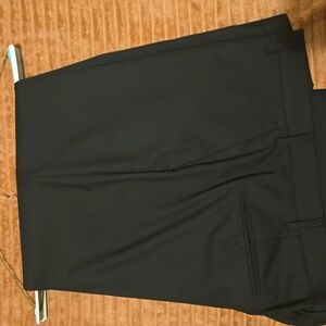 J. Crew Slim Fit Black Trousers 38 X 32